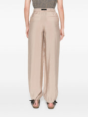 White Sand Trousers Beige wide leg