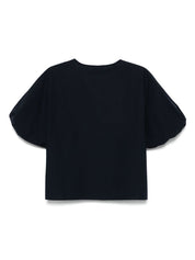 Emporio Armani Top Blue with knot detail