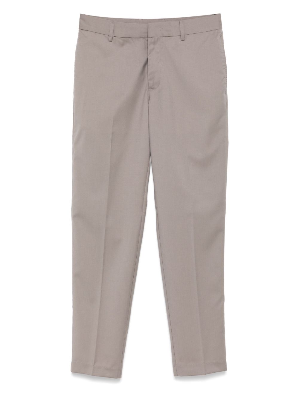 Pantalon Emporio Armani gris tourterelle coupe ajustée