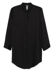 Emporio Armani Sea clothing Black shirt dress