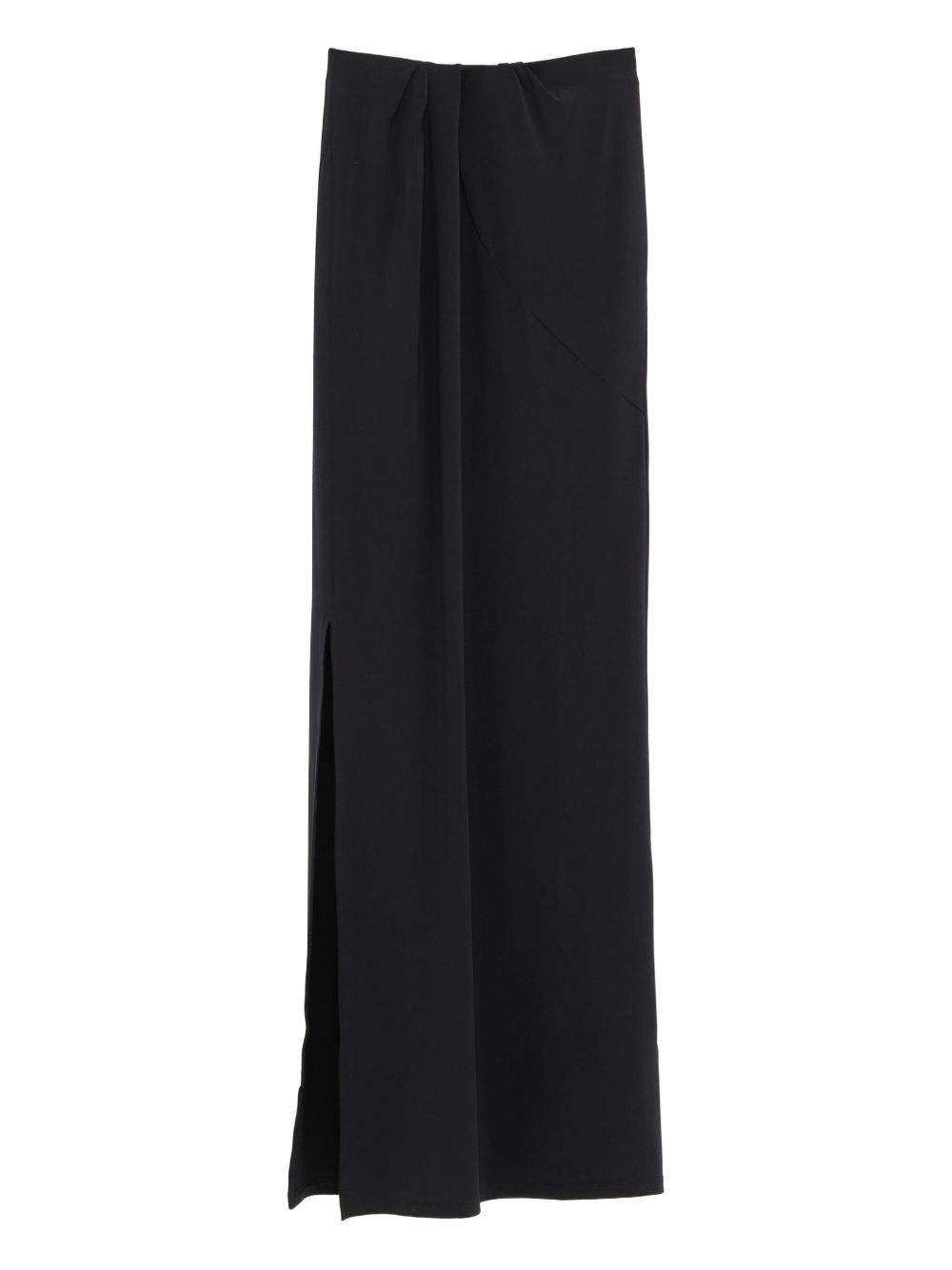 Jacquemus La Jupe Peplo — Black Midi Skirt