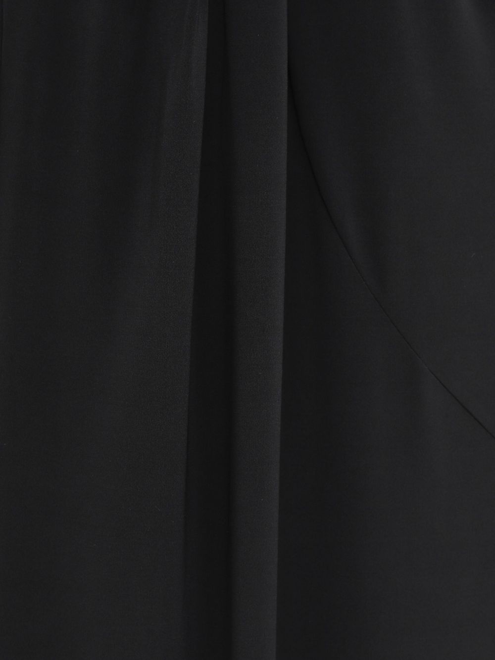 Jacquemus La Jupe Peplo — Black Midi Skirt