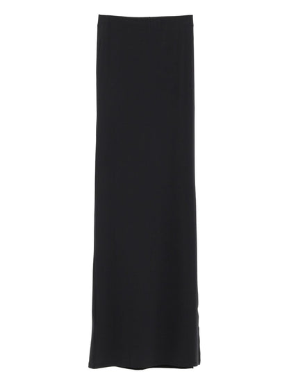 Jacquemus La Jupe Peplo — Black Midi Skirt