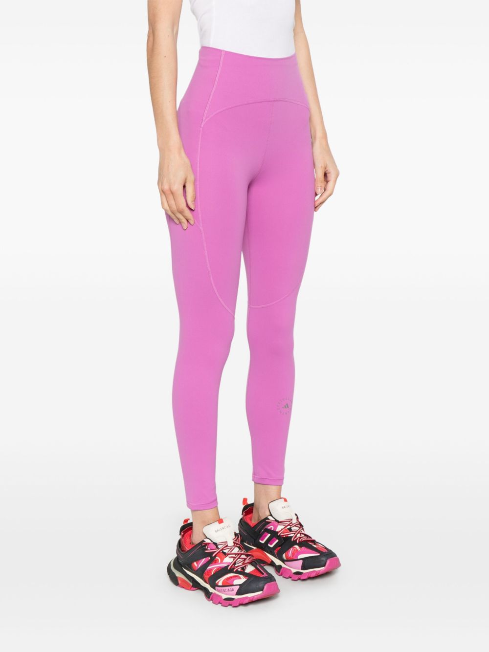 Adidas By Stella McCartney Trousers Purple leggings