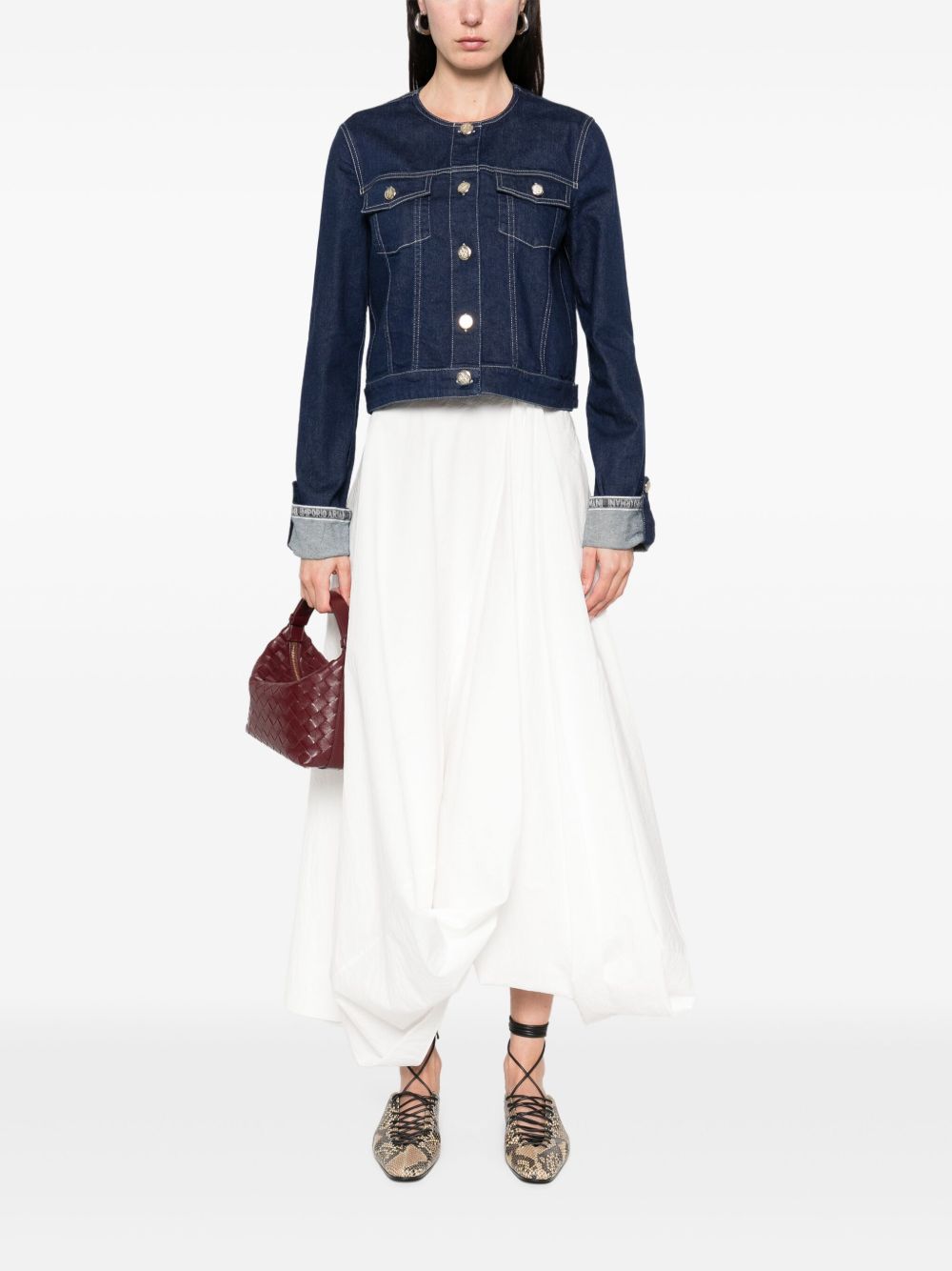 Manteaux Emporio Armani Bleu