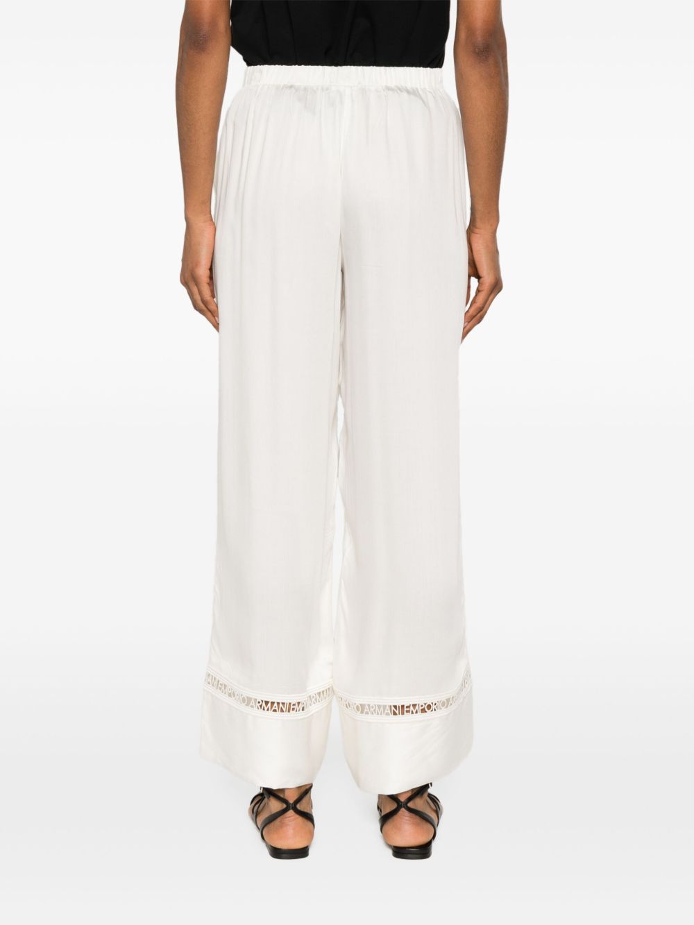 Emporio Armani Sea clothing White trousers