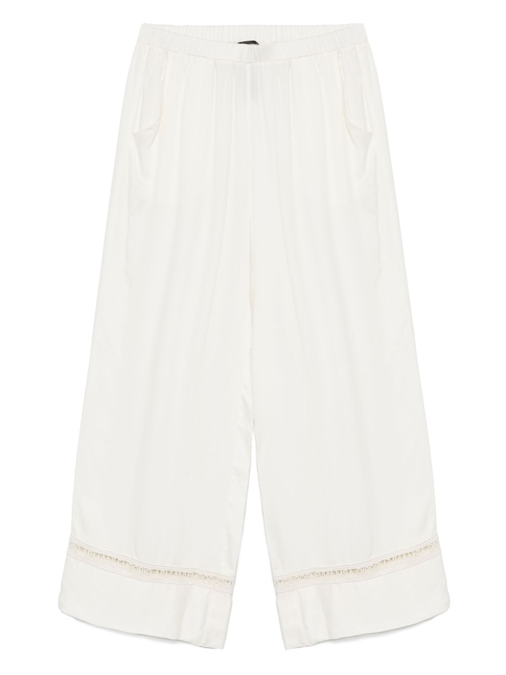 Emporio Armani Sea clothing White trousers