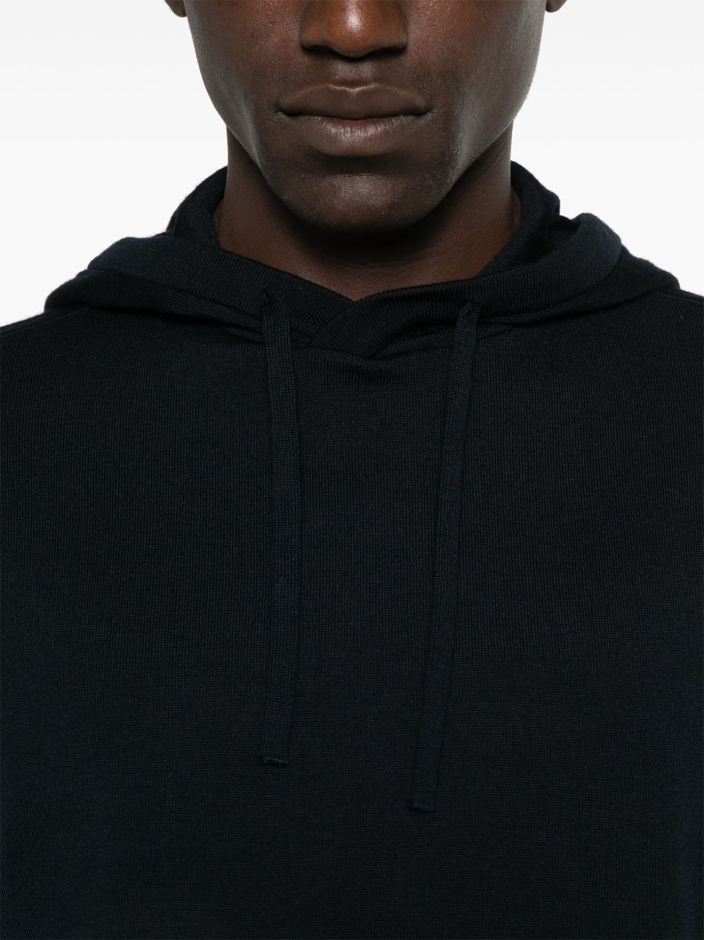 Suéteres cápsula Emporio Armani Mono de lana azul