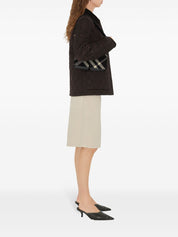 Chaquetas Burberry Marrones