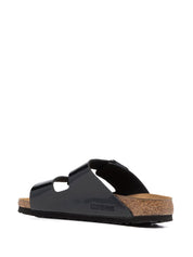 Birkenstock Sandals Black in patent Birko Flor