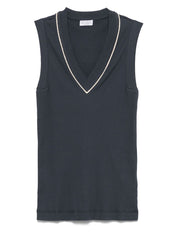 Brunello Cucinelli Top Blue