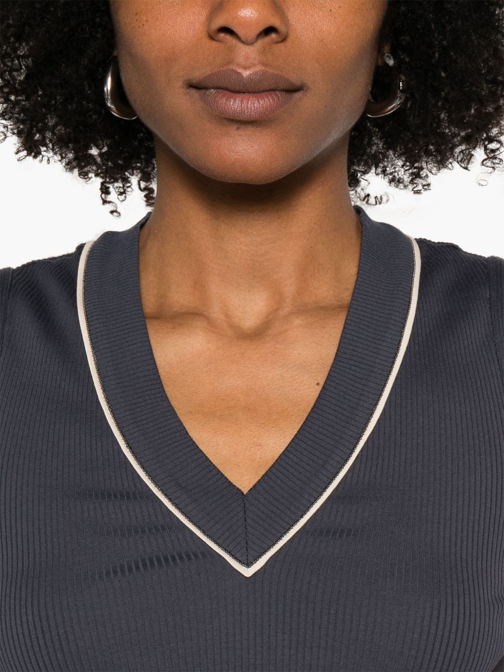 Brunello Cucinelli Top Blue