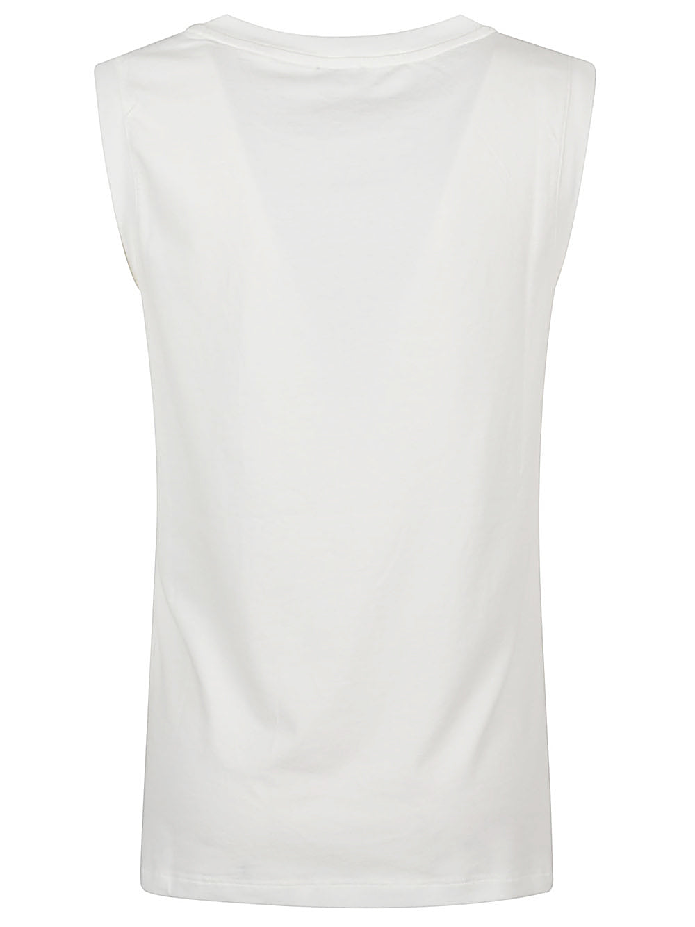 Emporio Armani white cotton logo tank — luxe everyday comfort
