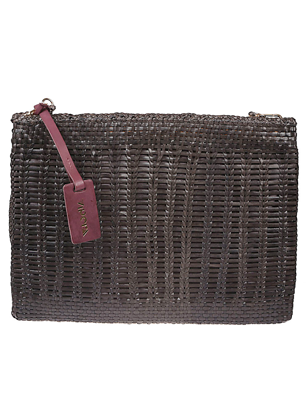 VIPERA Bags.. Green leather clutch