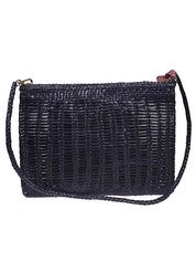 VIPERA Bags.. Blue leather clutch