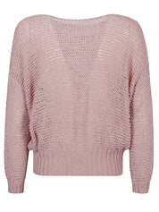 Base Sweaters Pink crewneck