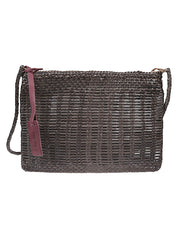 VIPERA Bags.. Green leather clutch