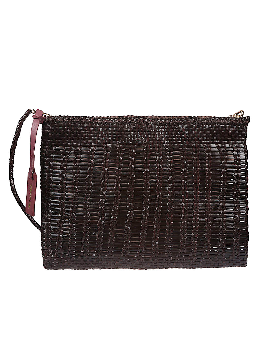 VIPERA Bags Brown leather clutch