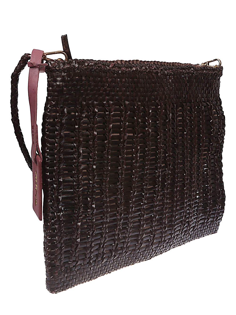 VIPERA Bags Brown leather clutch