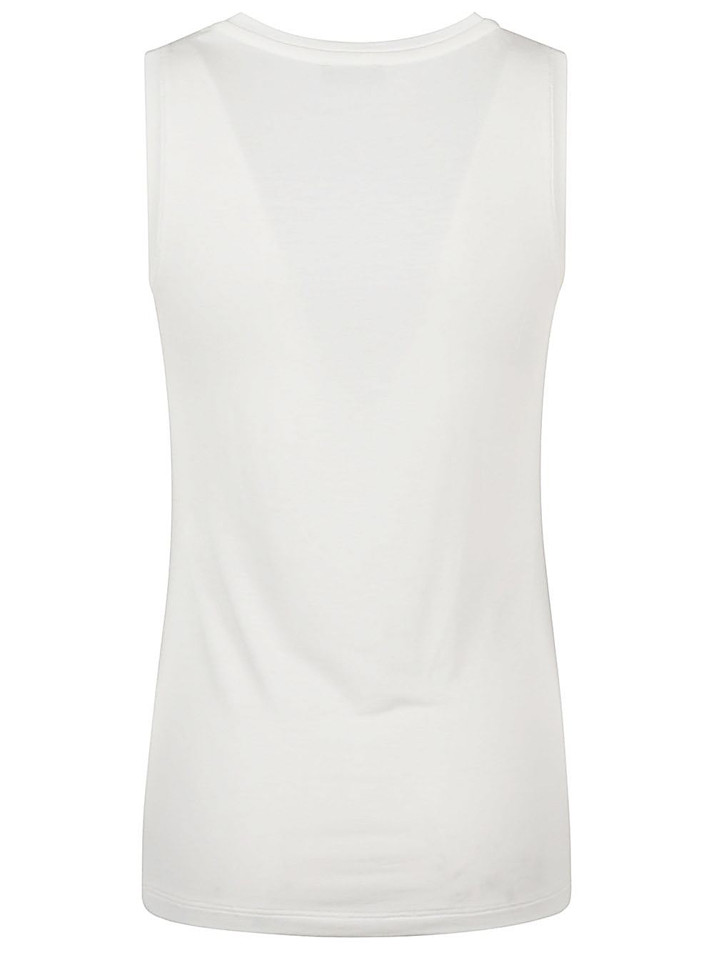 Emporio Armani White Logo Tank — Sleek Everyday Luxury