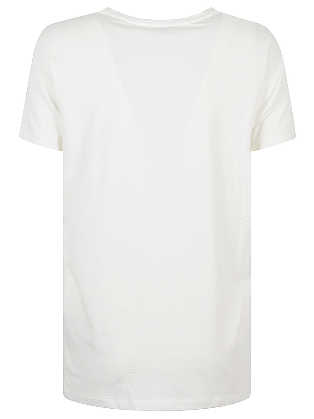 T-shirts et polos Emporio Armani T-shirt en coton blanc avec logo
