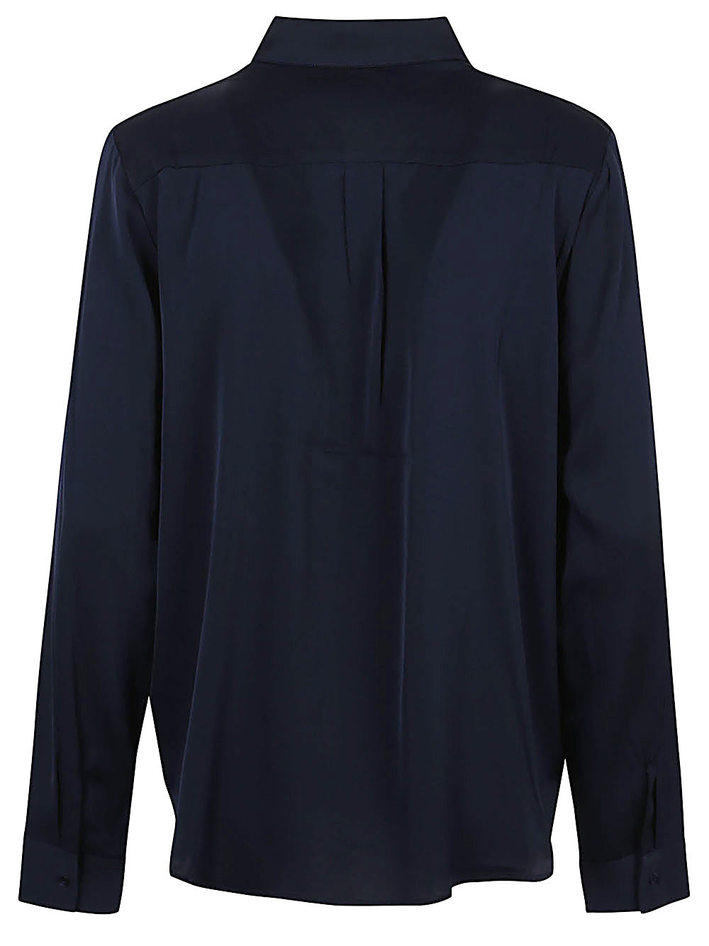 Silk95Five Shirts Blue relaxed silk shirt