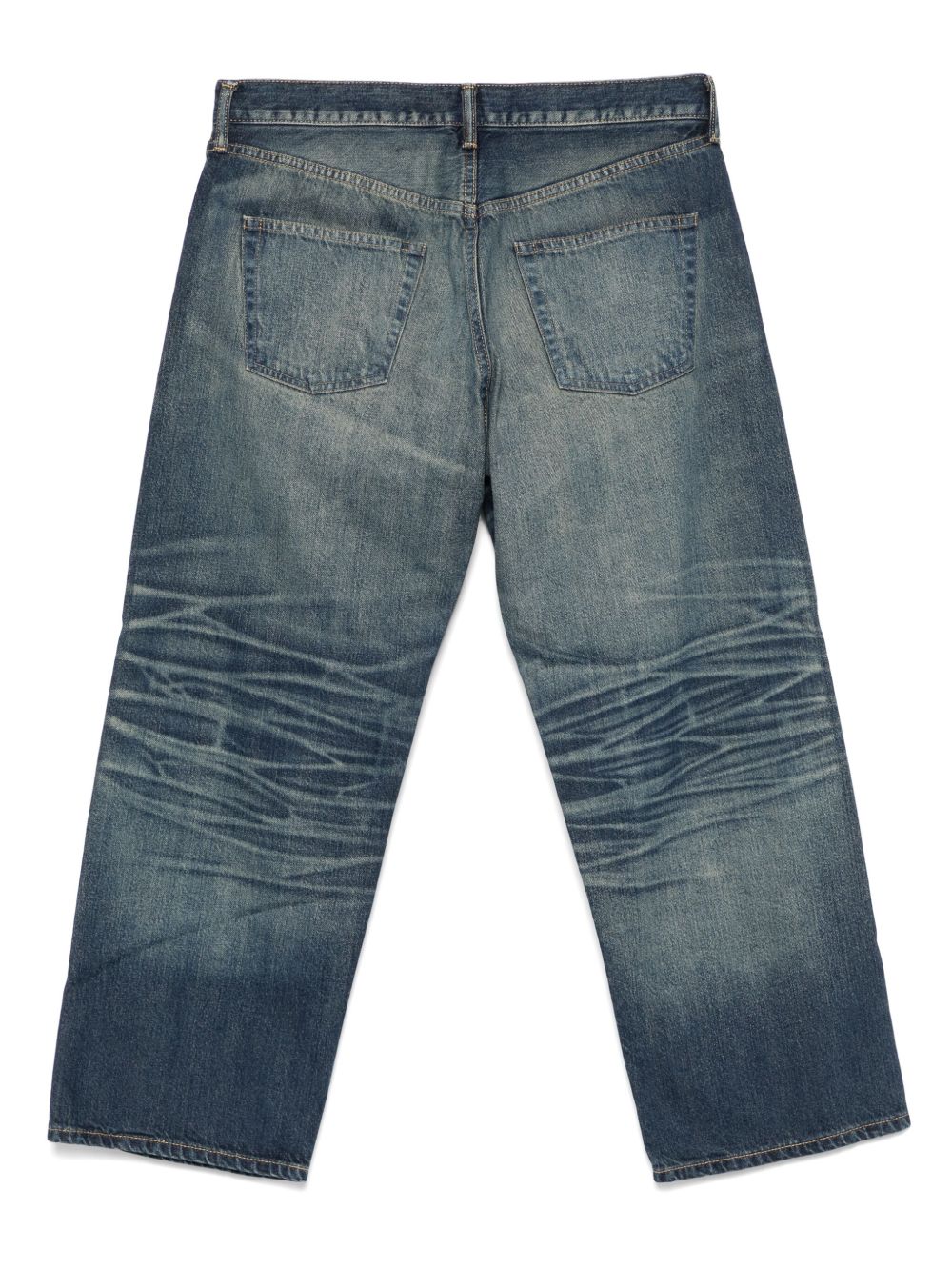 Junya Watanabe Jeans cropped indigo denim