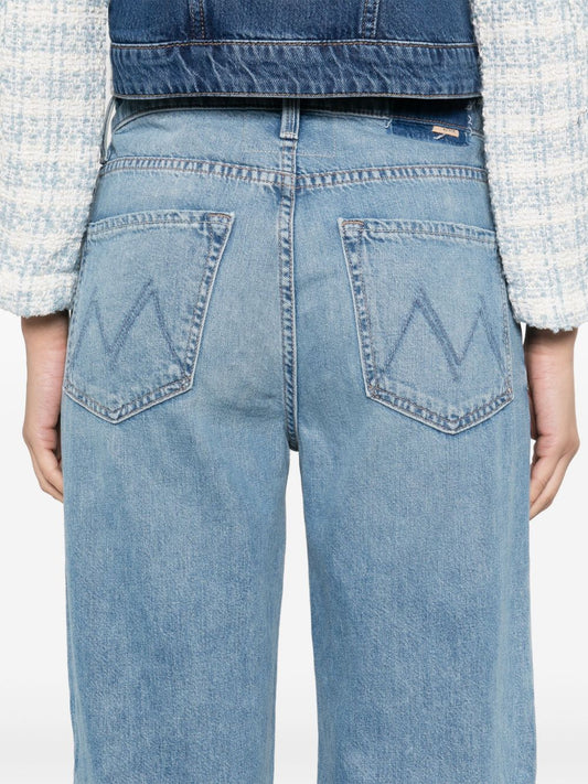 Mother Jeans Clear Blue — Sculpted, Everyday Comfort