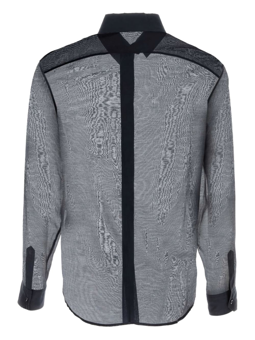 Saint Laurent Chemises Voile bleu