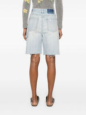 Golden Goose Shorts Clear Blue Denim