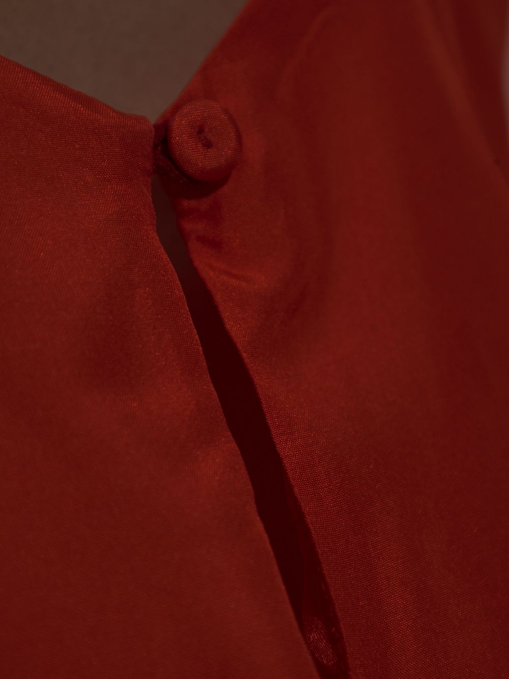 Vestidos Forte Forte Vestido lencero de seda roja