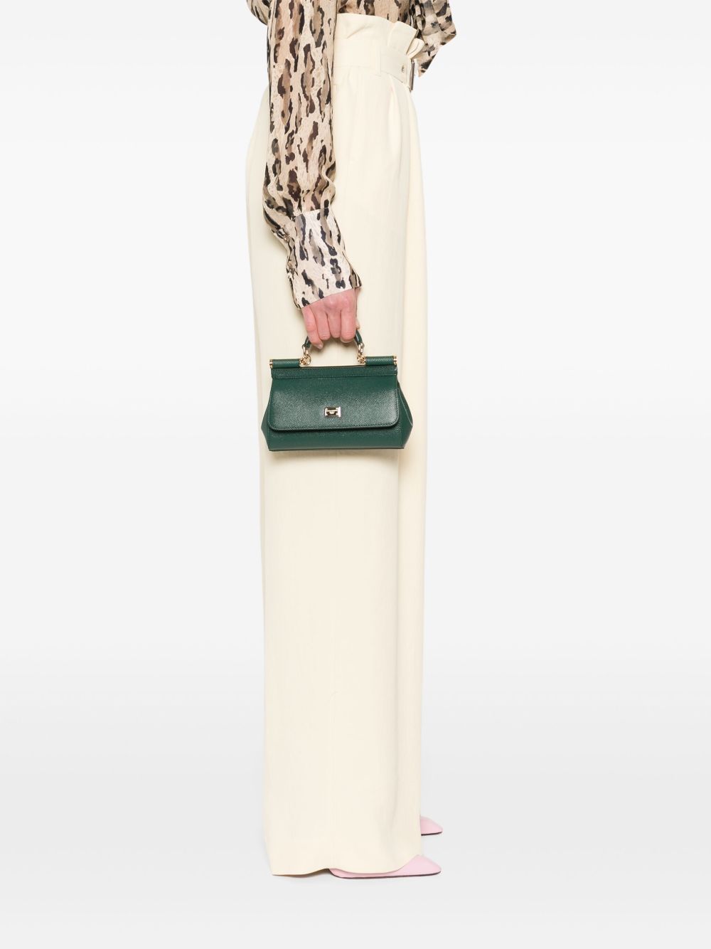 Dolce & Gabbana Bags Sicily small leather handbag