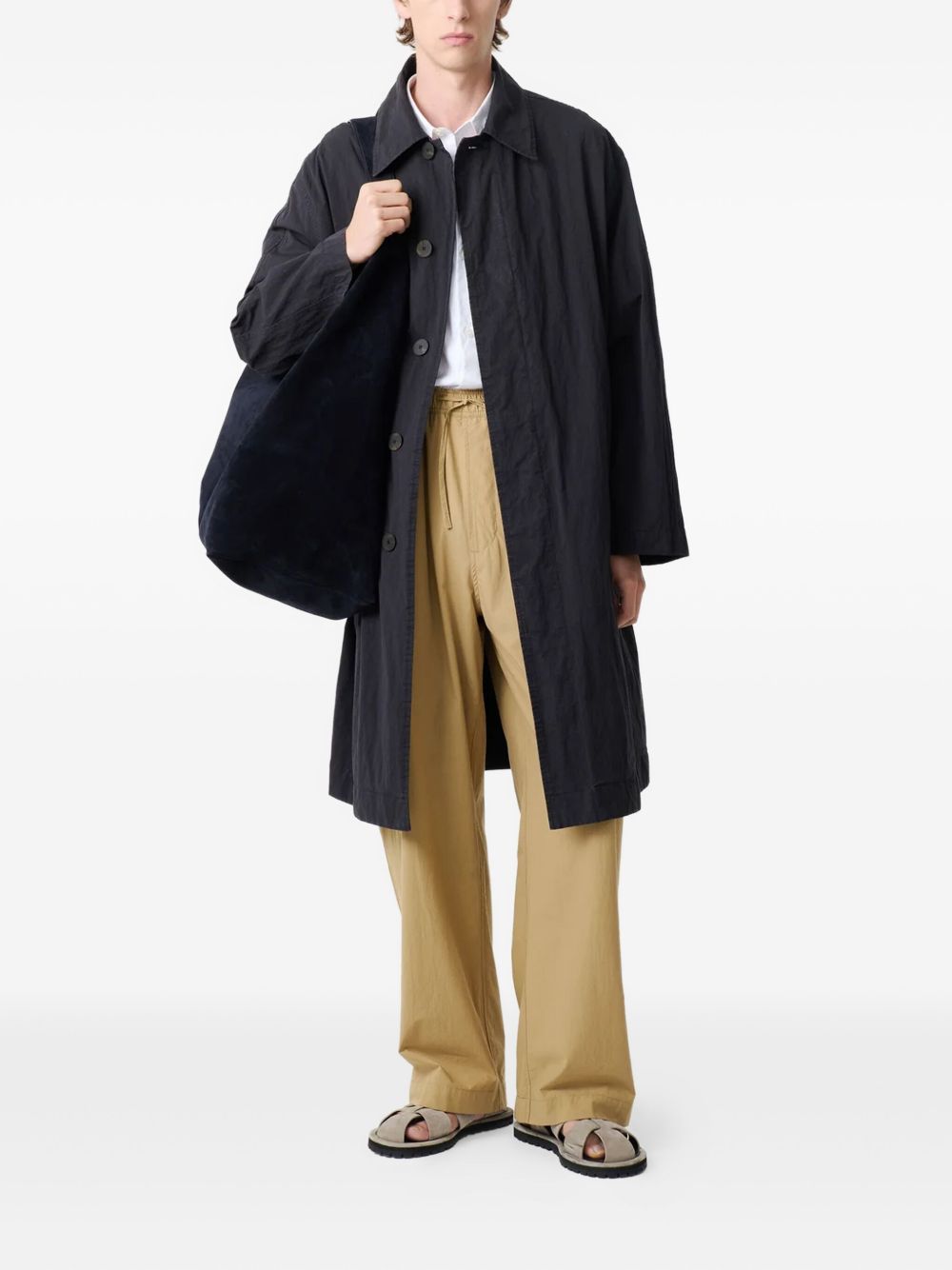 Studio Nicholson Coats Blue nylon cotton blend