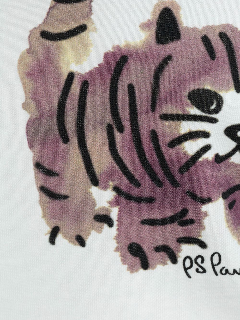 T-shirts et polos Paul Smith Col ras du cou en coton blanc