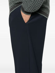 Pantalon EMPORIO ARMANI EXCLUSIVE en nylon bleu