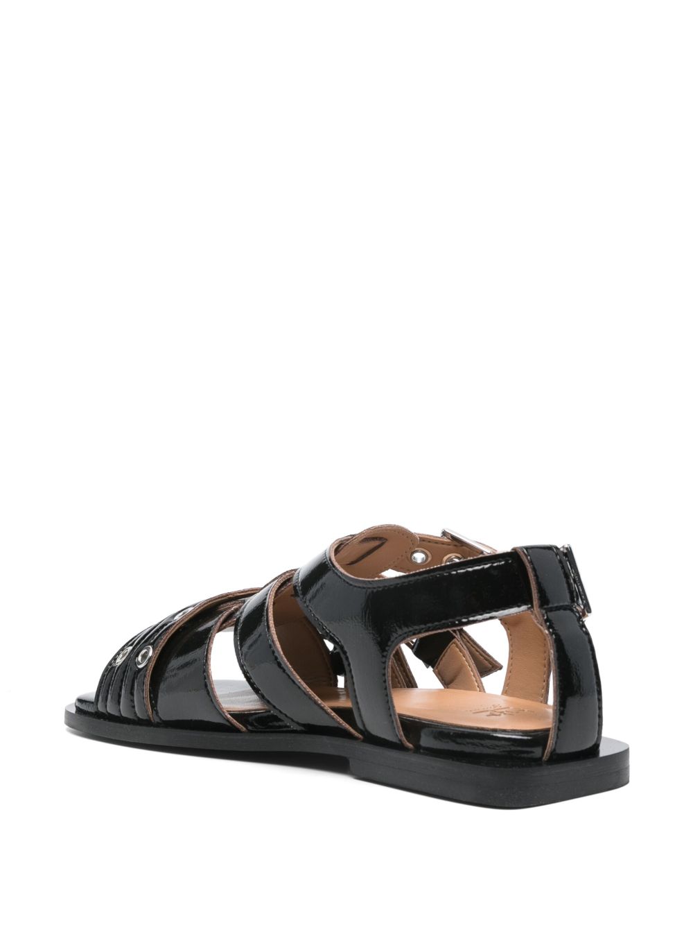 GANNI Sandals Black