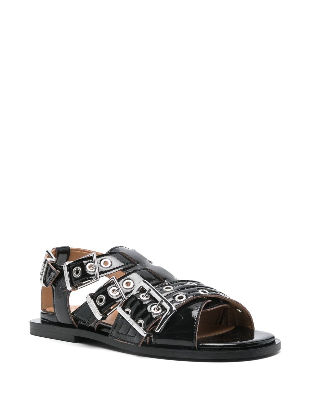 GANNI Sandals Black