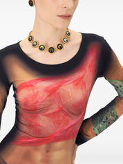 Marine Serre Dresses Beige long dress