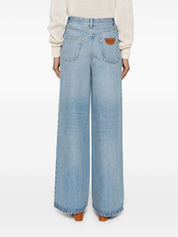 Chloé Chloè Jeans Clear Blue flared denim
