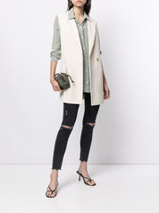 Équipement Chemises Chemise en soie blanche