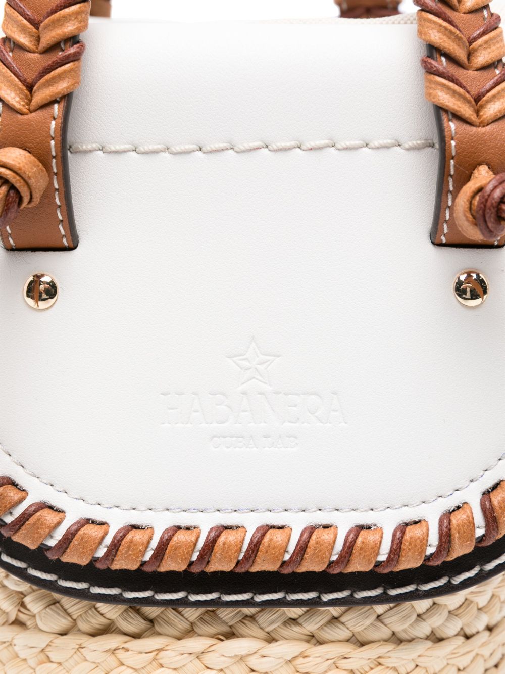 Bolsos CUBA LAB.. Bolso cubo blanco