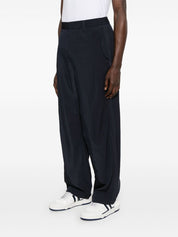 Pantalon EMPORIO ARMANI EXCLUSIVE en nylon bleu