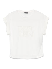 Emporio Armani White T-shirts and Polos
