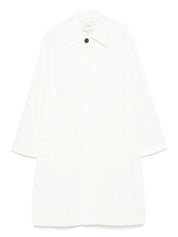 Manteau en coton mélangé blanc Studio Nicholson Coats