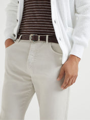 Brunello Cucinelli Trousers — Light Grey Men’s Pants