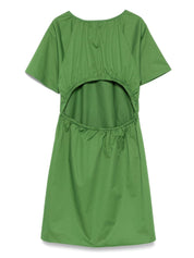 Closed Dresses Green with cut-out detail