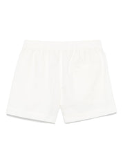 Studio Nicholson Shorts White cotton nylon