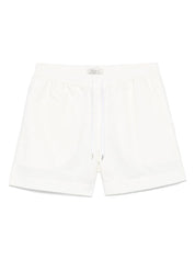 Studio Nicholson Shorts White cotton nylon