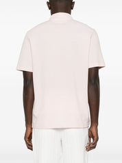Brunello Cucinelli T-shirts and Polos in Pink Cotton Piquet