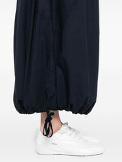 White Sand Skirts Blue long cotton skirt